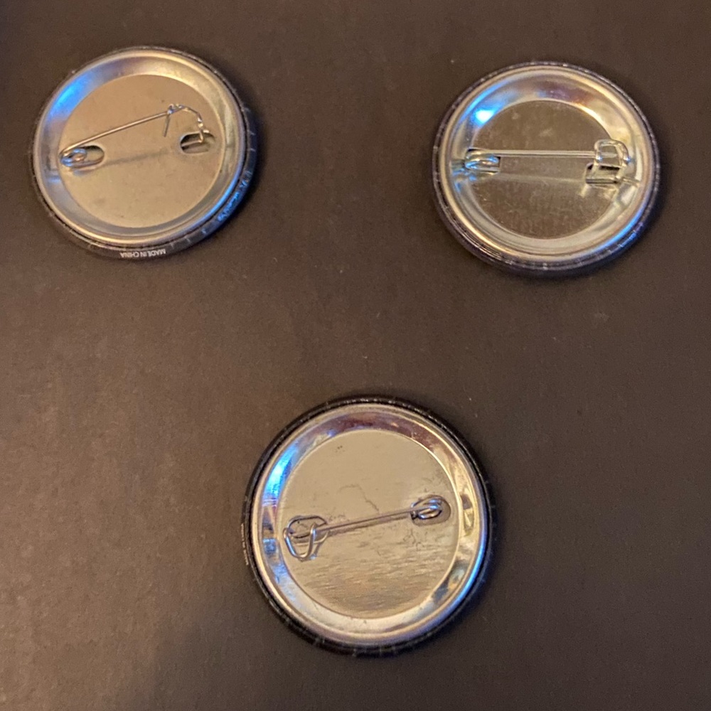Random Button Pin 3 Pack - Picture 2 of 2